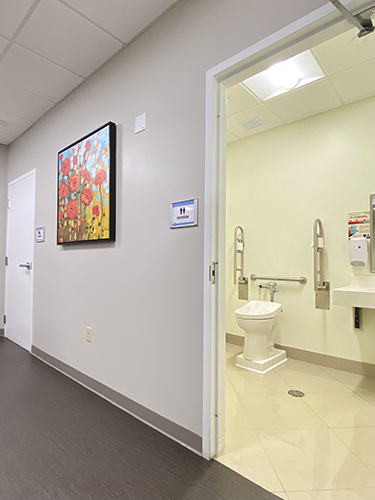 ALS Clinic Restroom